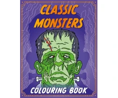 KNYGA Bookshop Classic Monsters Colouring Book