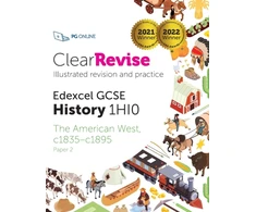 KNYGA Bookshop ClearRevise Edexcel GCSE 1HI0 American West c1835-c1895 Paper 2
