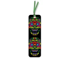 KNYGA Bookshop Colour Skull Bookmarks (pack of 10)