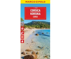 KNYGA Bookshop Corsica Marco Polo Map