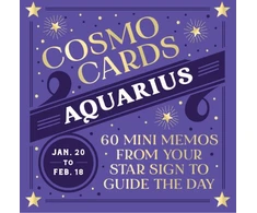 KNYGA Bookshop Cosmo Cards: Aquarius