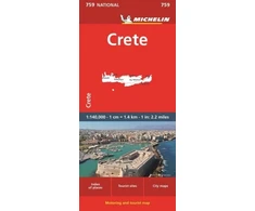 KNYGA Bookshop Crete - Michelin National Map 759