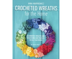 KNYGA Bookshop Crocheted Wreaths for the Home