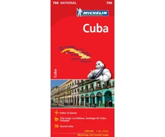 KNYGA Bookshop Cuba - Michelin National Map 786