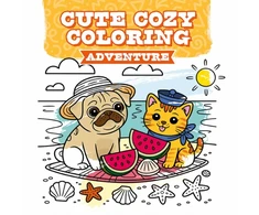 KNYGA Bookshop Cute Cozy Coloring: Adventure