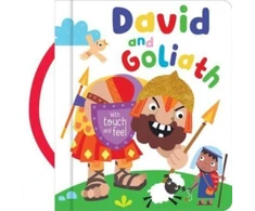 KNYGA Bookshop David and Goliath with Touch and Feel
