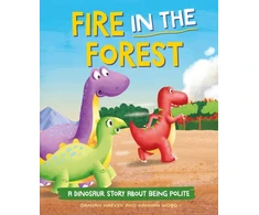 KNYGA Bookshop Dinosaur Story: Fire in the Forest