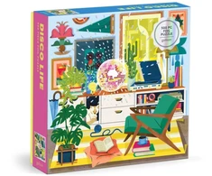 KNYGA Bookshop Disco Life 500 Piece Foil Puzzle