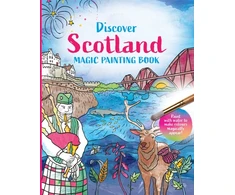KNYGA Bookshop Discover Scotland: Magic Painting Book