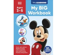KNYGA Bookshop Disney Learning Big Workbook Ages 3-5