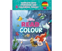 KNYGA Bookshop Disney Princess Ariel: Read &amp; Colour