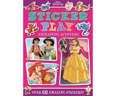 KNYGA Bookshop Disney Princess: Sticker Play Enchanting Activities