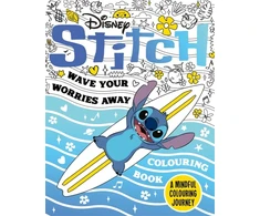 KNYGA Bookshop Disney Stitch - Wave Your Worries Away Colouring Book