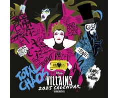 KNYGA Bookshop Disney Villains (Deviant Distortion) 2025 Square Calendar
