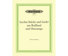 KNYGA Bookshop Easy pieces and songs from Russia and Eastern Europe / Leichte Stucke und Lieder aus Russland und Os