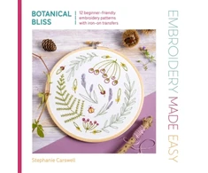 KNYGA Bookshop Embroidery Made Easy: Botanical Bliss