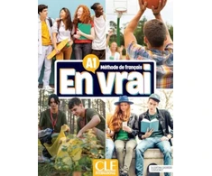 KNYGA Bookshop En vrai: Livre de l'eleve + Audio A1