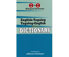 KNYGA Bookshop English-Tagalog &amp; Tagalog-English One-to-One Dictionary