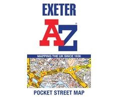 KNYGA Bookshop Exeter A-Z Pocket Street Map
