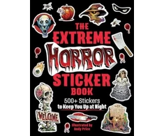 KNYGA Bookshop Extreme Horror Sticker Book