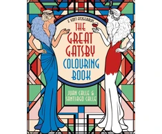 KNYGA Bookshop F. Scott Fitzgerald's The Great Gatsby Colouring Book