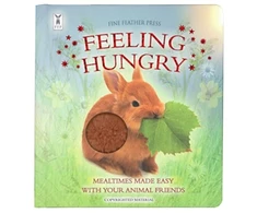 KNYGA Bookshop Feeling Hungry: Interactive Touch-and-Feel Board Book to Help with Mealtimes