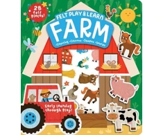 KNYGA Bookshop Felt Play &amp; Learn Farm