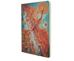 KNYGA Bookshop Firebird (Birds of Happiness) A4 Dot-Grid Cahier