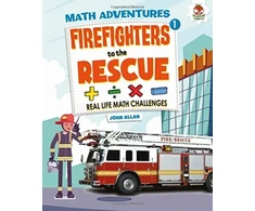 KNYGA Bookshop Firefighters to the Rescue - Maths Adventure