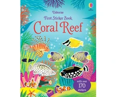KNYGA Bookshop First Sticker Book Coral Reef