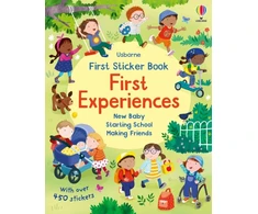 KNYGA Bookshop First Sticker Book First Experiences