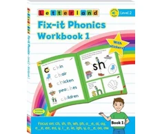 KNYGA Bookshop Fix-it Phonics - Level 2 - Workbook 1 (2nd Edition)