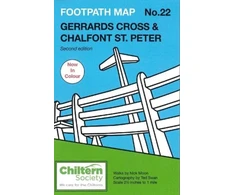 KNYGA Bookshop Footpath Map No. 22 Gerrards Cross &amp; Chalfont St. Peter