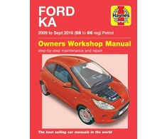KNYGA Bookshop Ford Ka (09-Sept'16) 58 to 66 reg