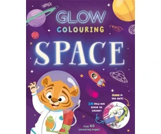 KNYGA Bookshop Glow Colouring: Space