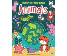 KNYGA Bookshop Glow-in-the-Dark Animals Sticker Activity