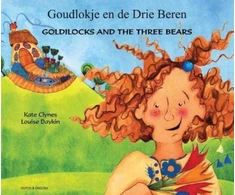 KNYGA Bookshop Goldilocks and the Three Bears Dari &amp; English