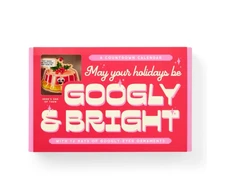 KNYGA Bookshop Googly &amp; Bright Holiday Ornament Countdown Calendar