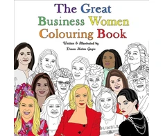 KNYGA Bookshop Great Business Women Colouring Book