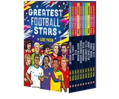 KNYGA Bookshop Greatest Football Stars 10 Book Collection