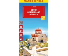 KNYGA Bookshop Greece &amp; Islands Marco Polo Map
