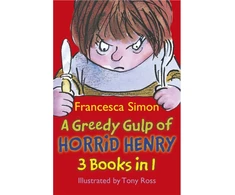 KNYGA Bookshop Greedy Gulp of Horrid Henry 3-in-1