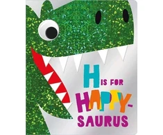 KNYGA Bookshop H is for Happy-Saurus