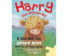 KNYGA Bookshop Harry the Highlander: A Bad Hair Day Jigsaw Book
