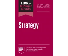 KNYGA Bookshop HBR's 10 Must Reads on Strategy, Updated and Expanded (featuring "The Five Competitive Forces That Shape Strategy" by Michael E. Porter)