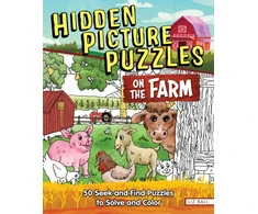 KNYGA Bookshop Hidden Picture Puzzles on the Farm