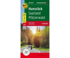 KNYGA Bookshop Hunsruck - Saarland - Pfalzerwald, MotorCycle map 1:200 000