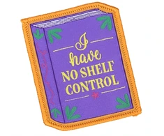 KNYGA Bookshop I Have No Shelf Control Sew On Patch