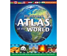 KNYGA Bookshop Illustrated Atlas of the World
