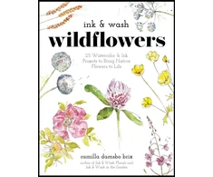 KNYGA Bookshop Ink &amp; Wash Wildflowers